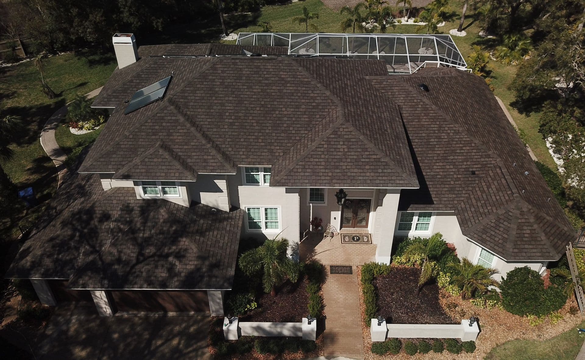 Restored asphalt shingle roof after Shingle Hero rejuvenation