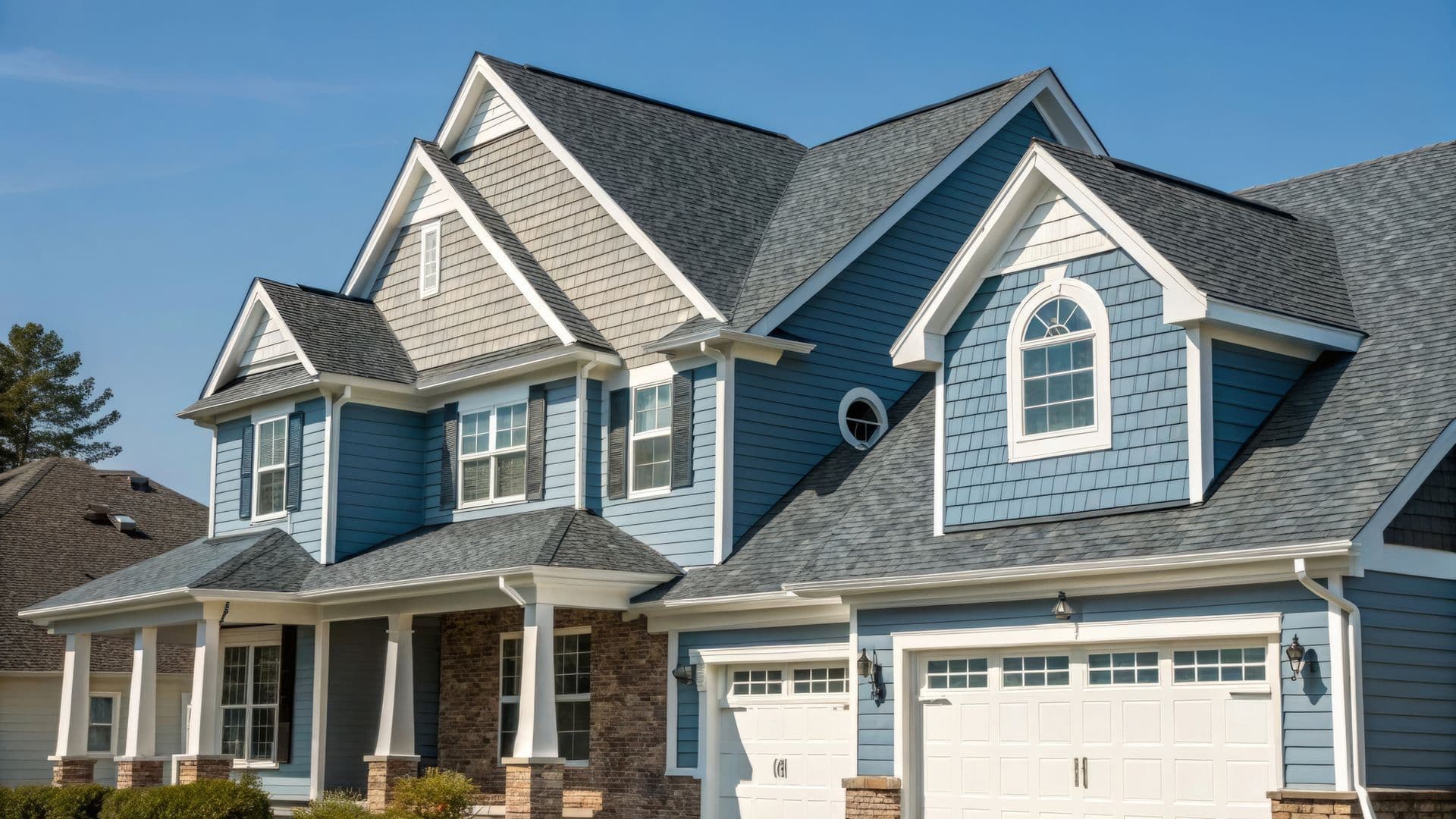 Asphalt shingle roof in Tampa Bay